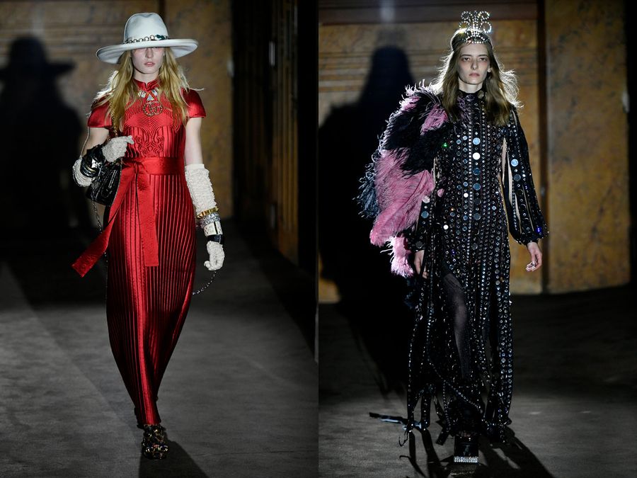 Gucci show, Runway, Spring Summer 2019, Paris Fashion Week, France - 24 Sep 2018
