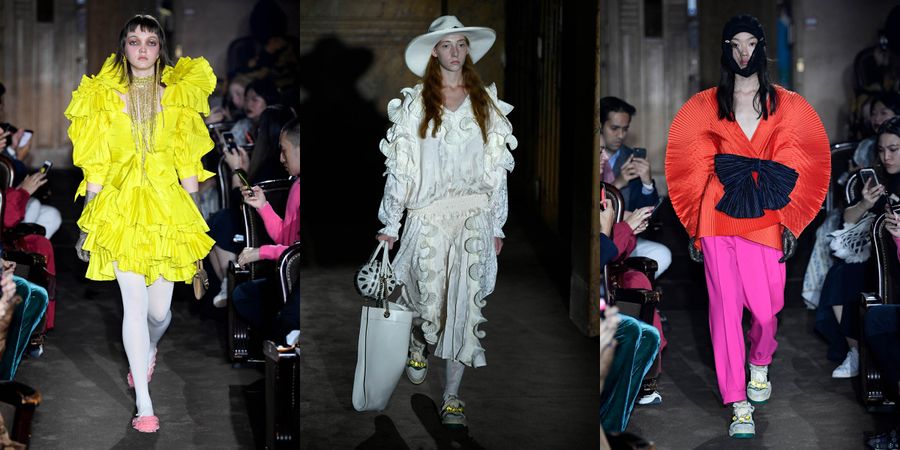 Gucci show, Runway, Spring Summer 2019, Paris Fashion Week, France - 24 Sep 2018