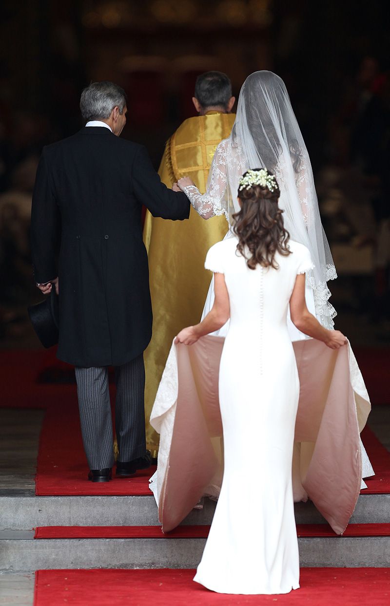 Royal Wedding - Wedding Guests And Party Make Their Way To Westminster Abbey