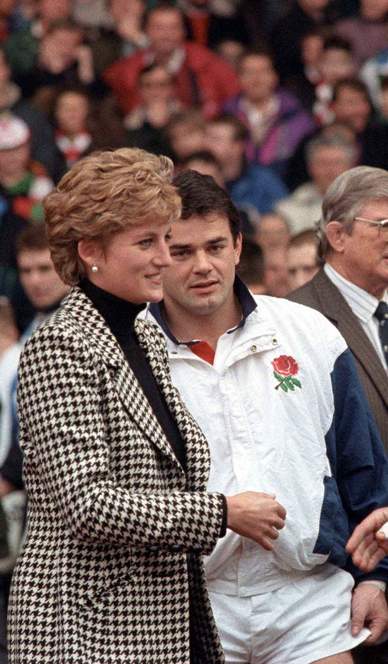 PRINCESS DIANA AT CARDIFF ARMS PARK, CARDIFF, WALES, BRITAIN - 1995