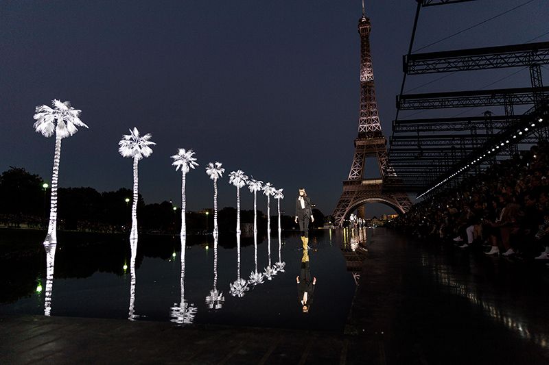 Saint Laurent show, Spring Summer 2019, Paris Fashion Week, France - 25 Sep 2018