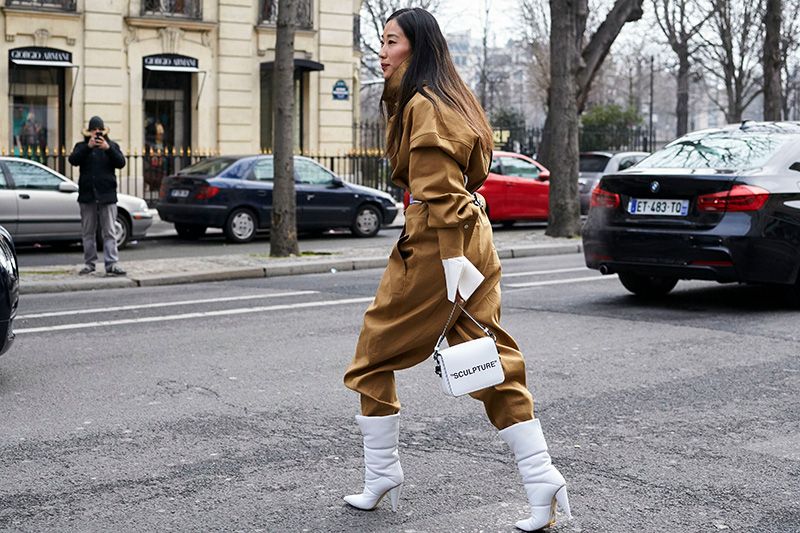 Street Style Fall Winter 2018 Paris Fashion Week France - 01 Mar 2018