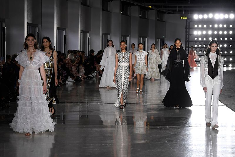 Giambattista Valli show, Runway, Spring Summer 2019, Paris Fashion Week, France - 01 Oct 2018