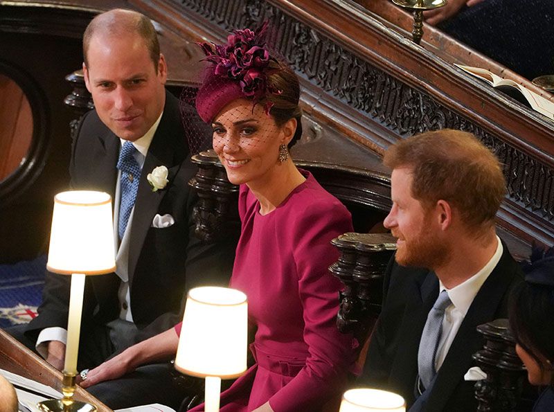 The wedding of Princess Eugenie and Jack Brooksbank, Ceremony, St George's Chapel, Windsor Castle, Berkshire, UK -  12 Oct 2018