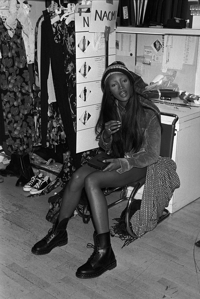 Perry Ellis Spring 1993 Runway Show, Backstage, New York