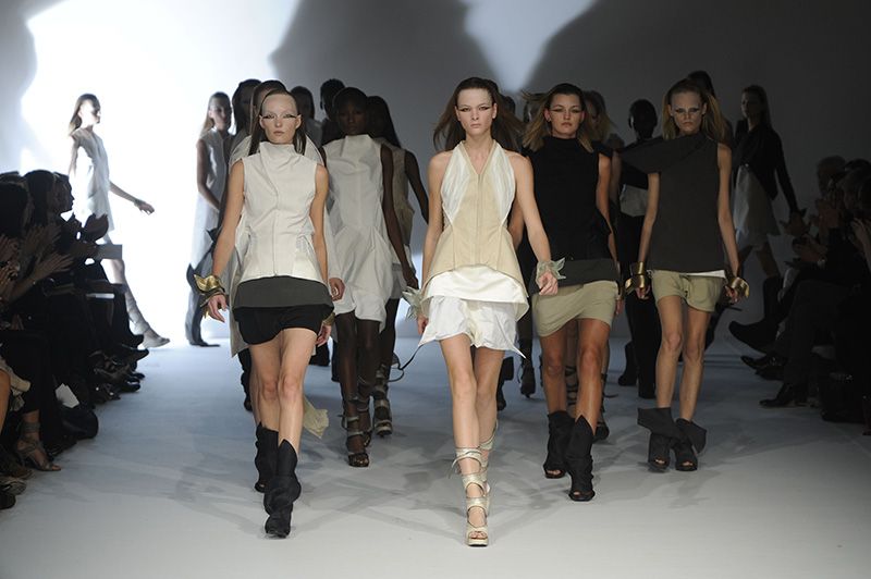Rick Owens Spring 2010 RTW, Paris