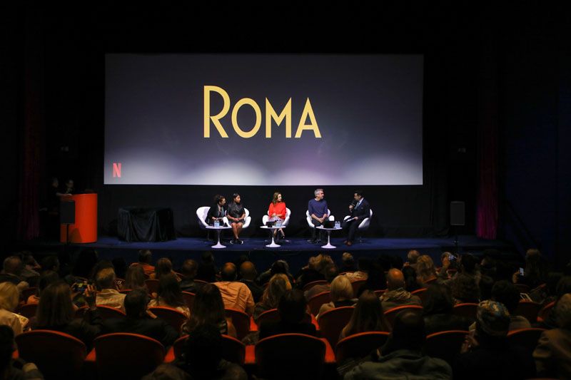 Netflix 'Roma' film presentation, The Contenders London presented by Deadline, UK - 13 Oct 2018