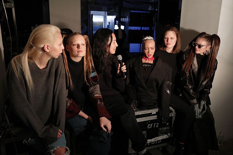 Alexander Wang Collection 2 show, Fall 2019, New York, USA - 01 Dec 2018