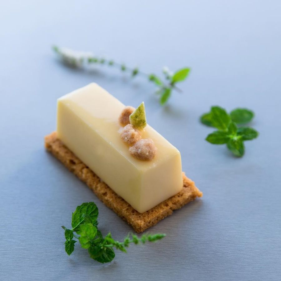tarta de limon menta