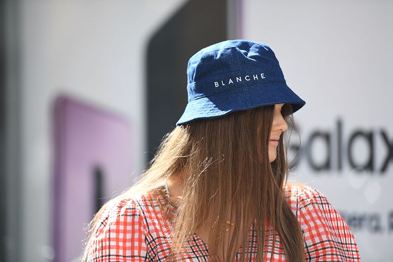 Street Style, Spring Summer 2019, Copenhagen Fashion Week, Denmark - 07 Aug 2018
