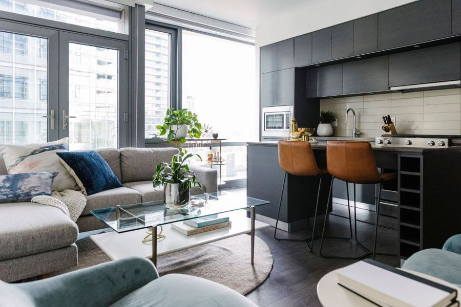 Cocina chic y moderna