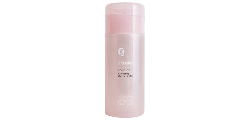 exfoliantes quimicos-piel-complexión-ingredientes-ácidos-rutina skincare-glossier