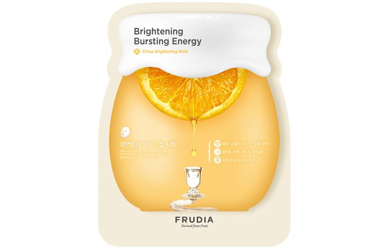 mascarilla-60 pesos-accesible-vitamina c-frudia-glowy-piel-iluminar-sheet mask