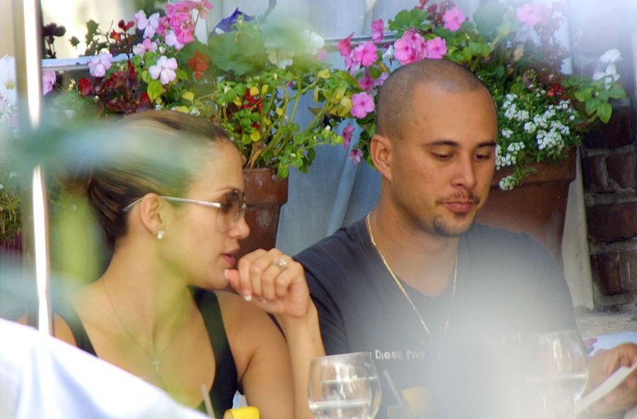 Jennifer Lopez And Fiance At The Ivy