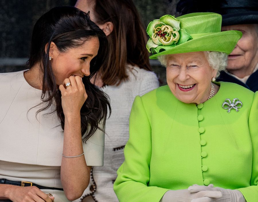 The Duchess Of Sussex Undertakes Her First Official Engagement With Queen Elizabeth II