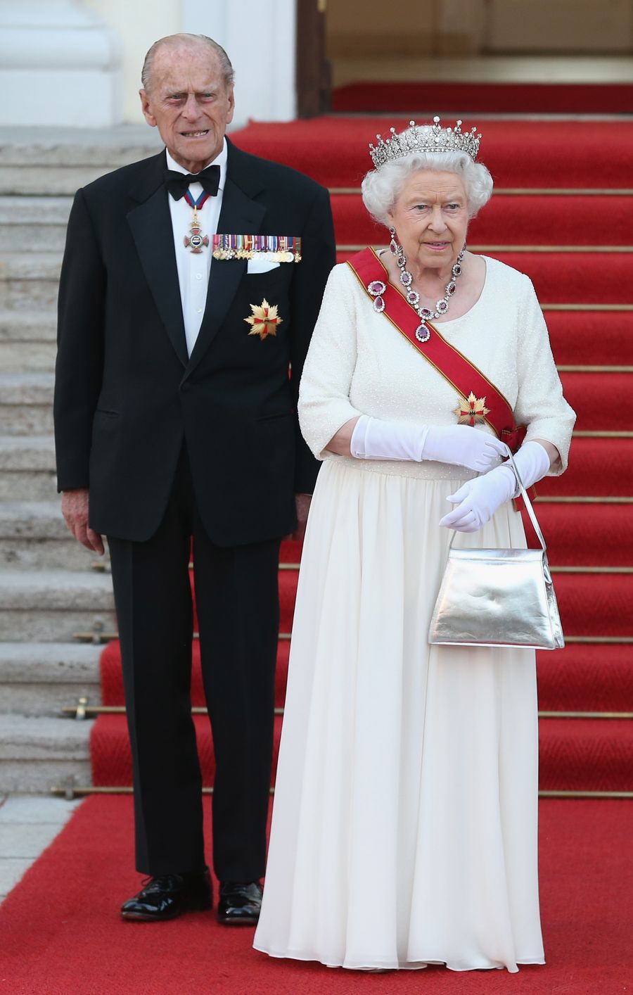 La reina Isabel y el príncipe Felipe