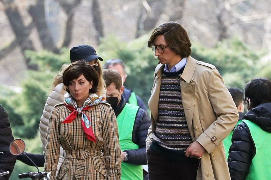 Shooting of "House Of Gucci" In Milan