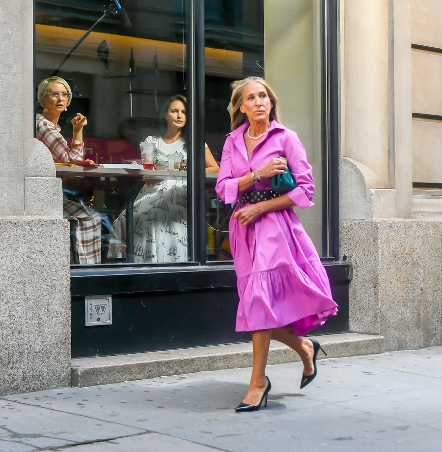 Celebrity Sightings In New York City - July 19, 2021