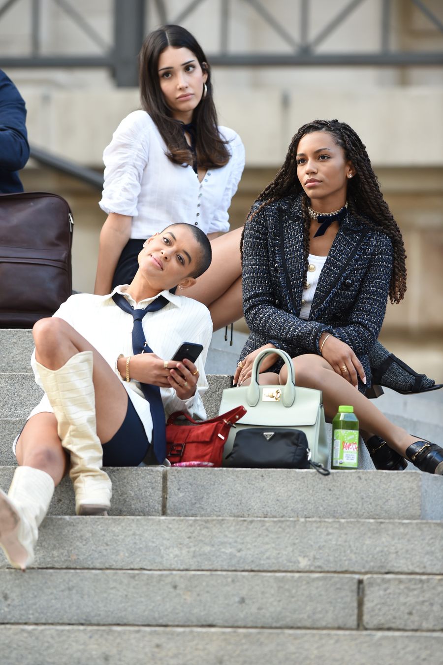 'Gossip Girl' on set filming, New York, USA - 10 Nov 2020
