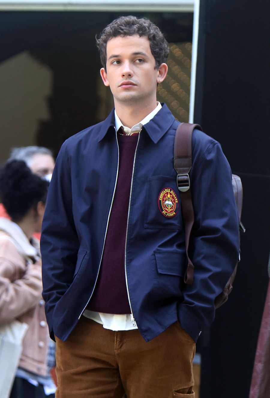 'Gossip Girl' TV show filming, New York, USA - 20 May 2021