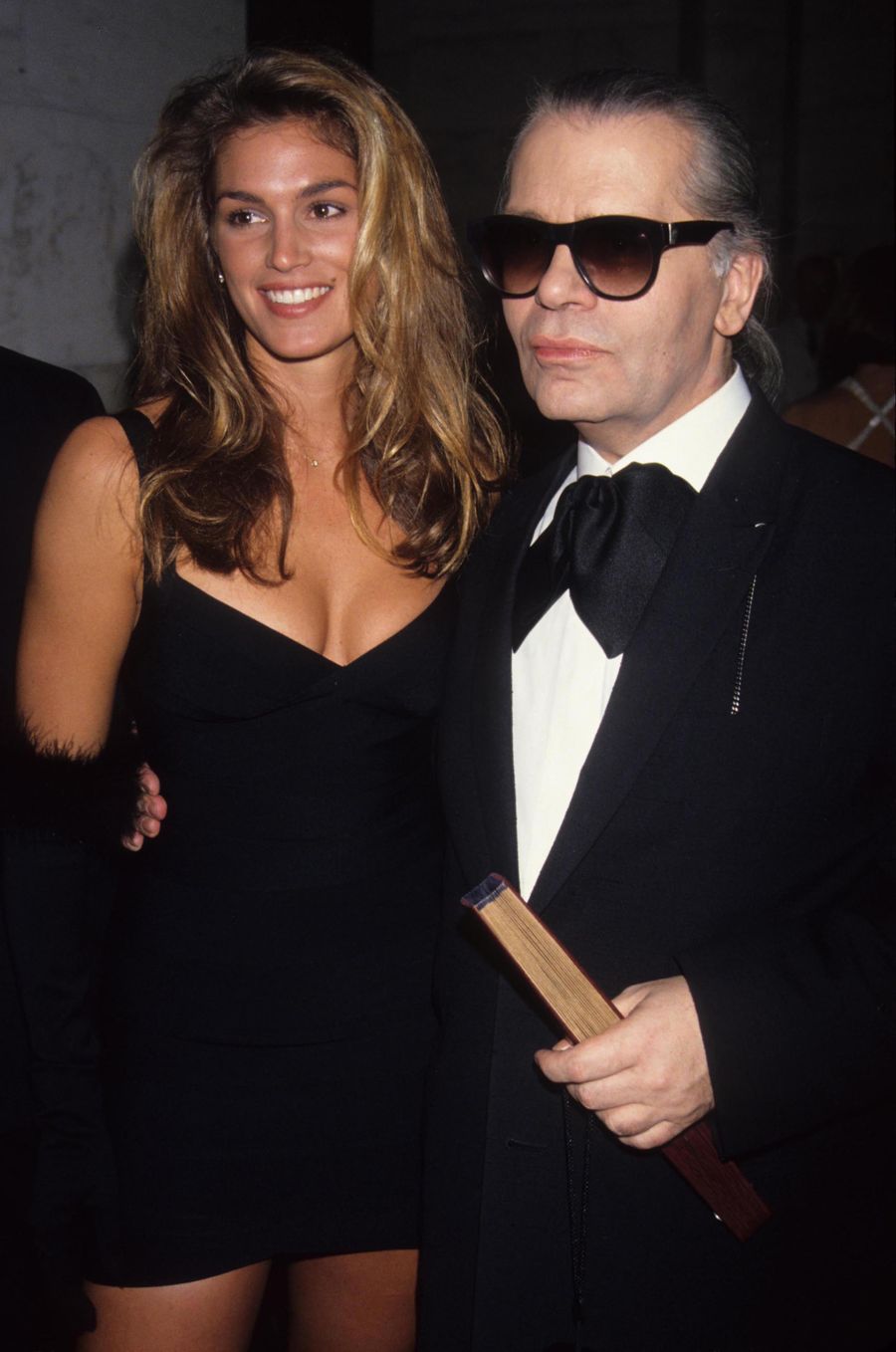 Karl Lagerfeld and Cindy Crawford - 1992