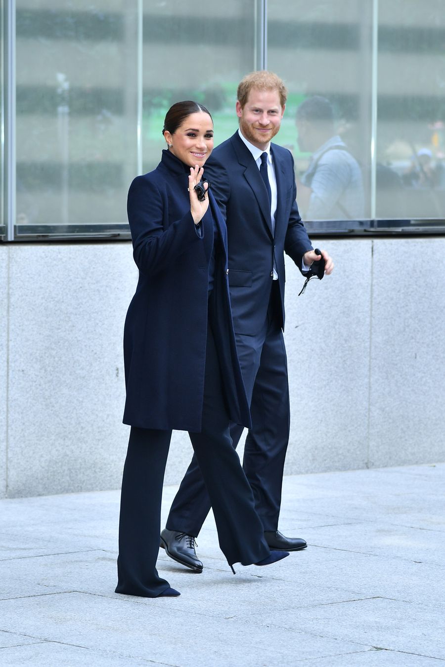 The Duke And Duchess Of Sussex Visit One World Observatory With NYC Mayor Bill De Blasio