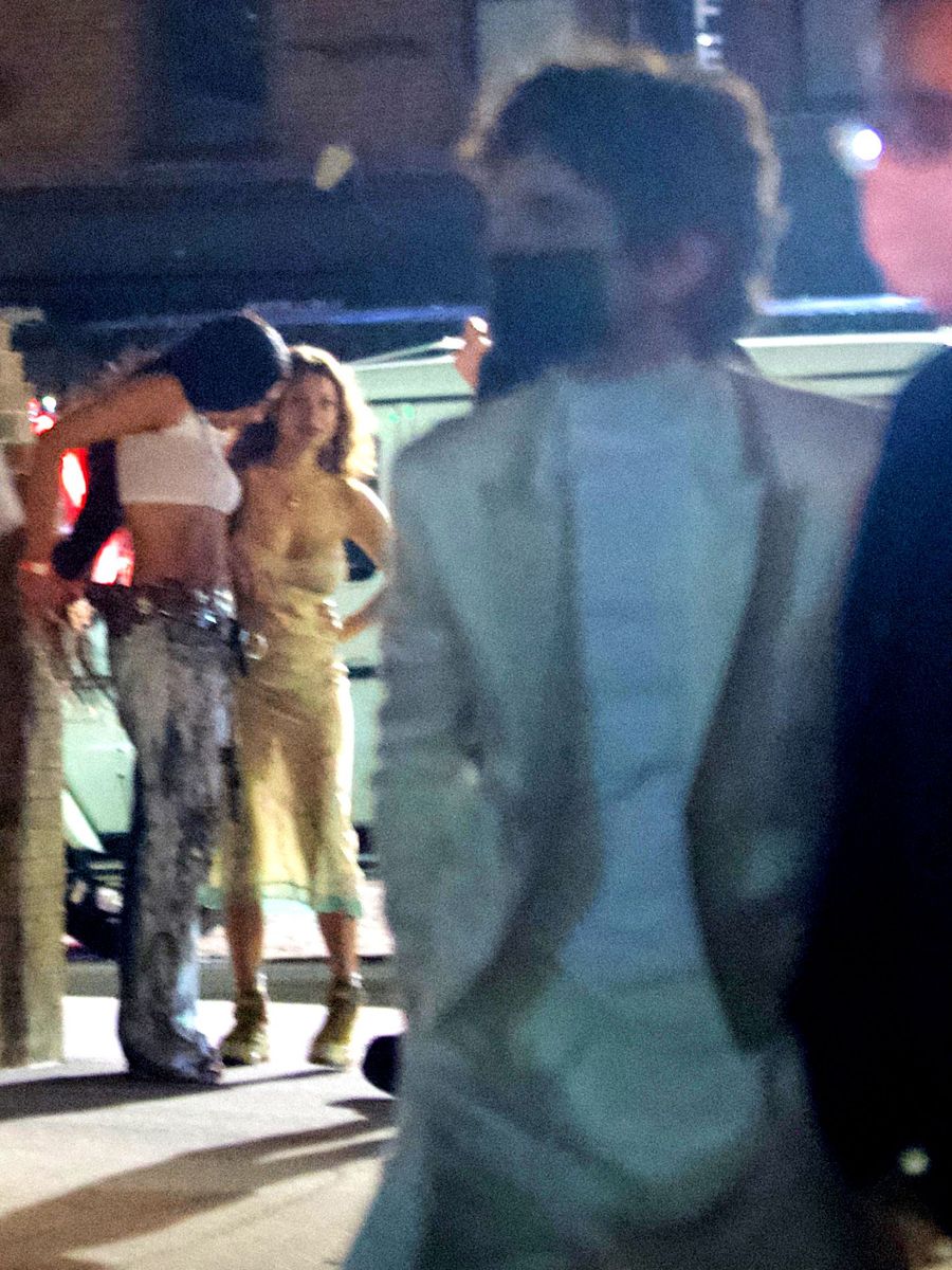 Timothee Chalamet bumps into ex Lourdes Leon after MET Gala After Party, New York, USA - 14 Sep 2021