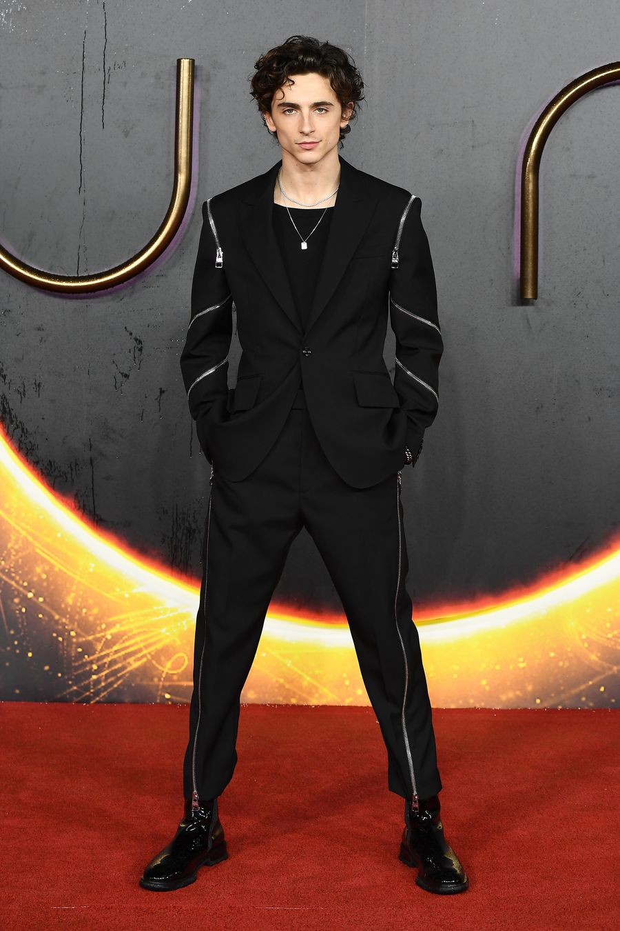 Timothée Chalamet en la premiere de Dune