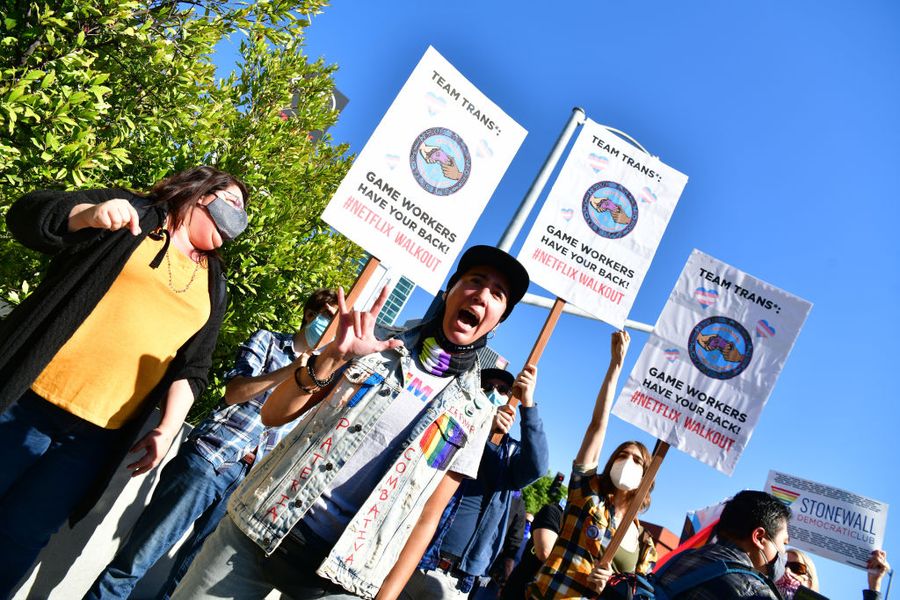 Netflix Trans Employees and Allies Walkout In Protest Of Dave Chappelle Special