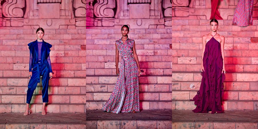 Vero Díaz presenta "Studio Paraiso" en el 15º aniversario de MBFWMx en Mérida 