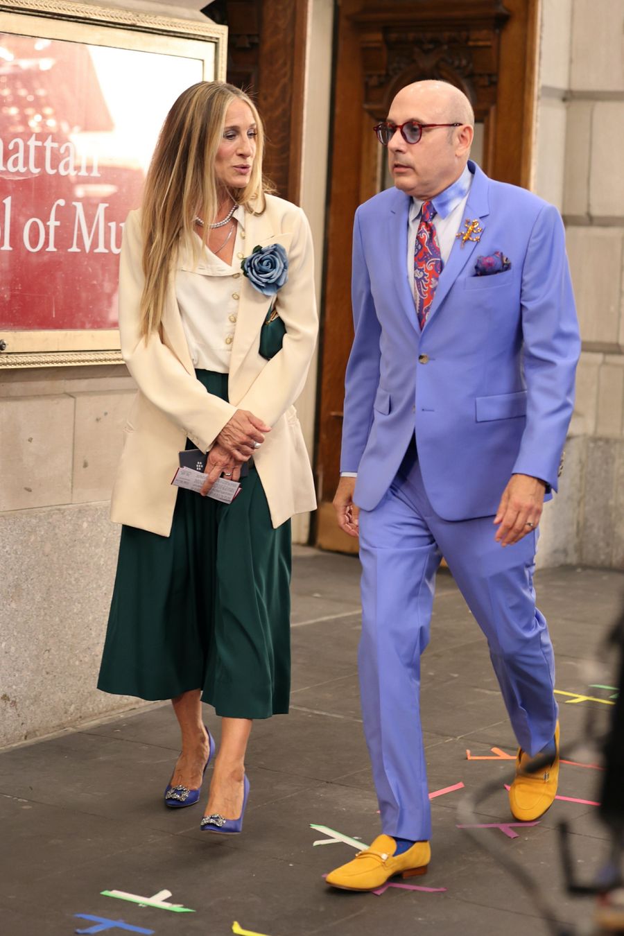 'And Just Like That...' TV show on set filming, New York, USA - 23 Jul 2021
