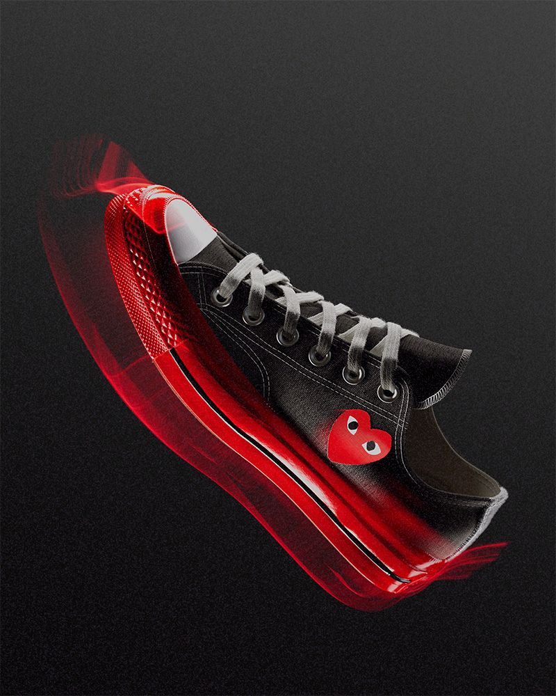 converse comme garcons
