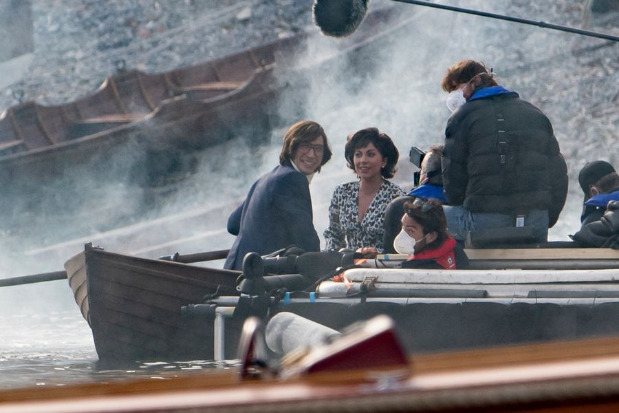 "House Of Gucci" Shooting In Como