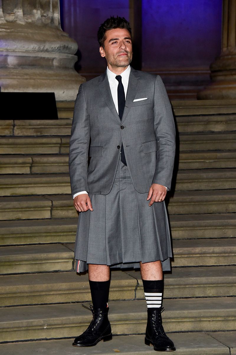 oscar isaac falda