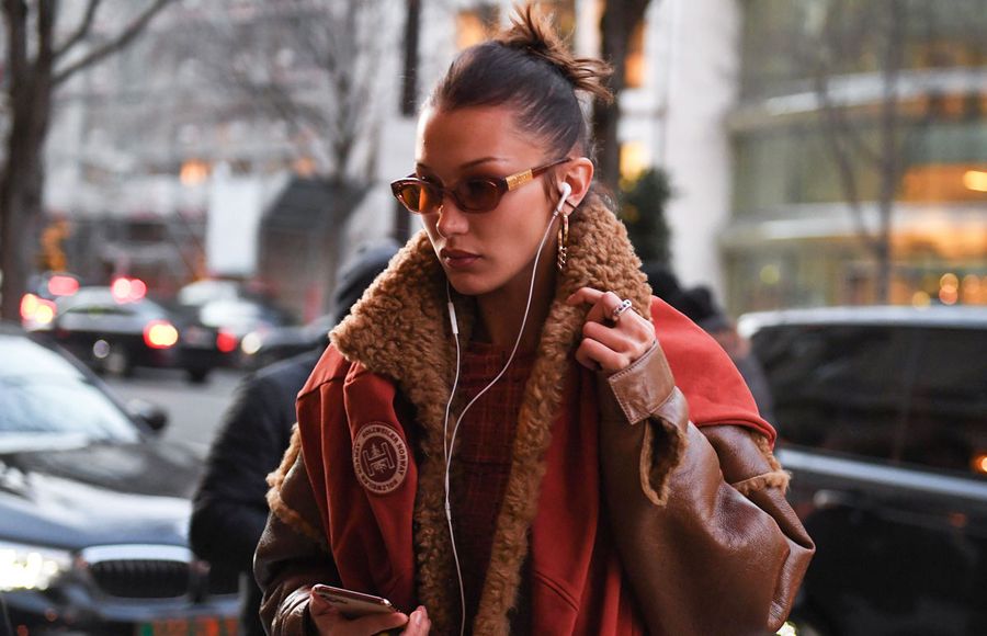 audífonos cable bella hadid