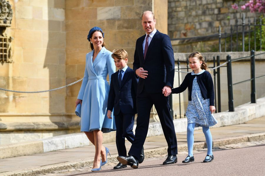 The Royal Family attend the Easter Mattins Service, St. George's Chapel, Windsor Castle, UK - 17 Apr 2022