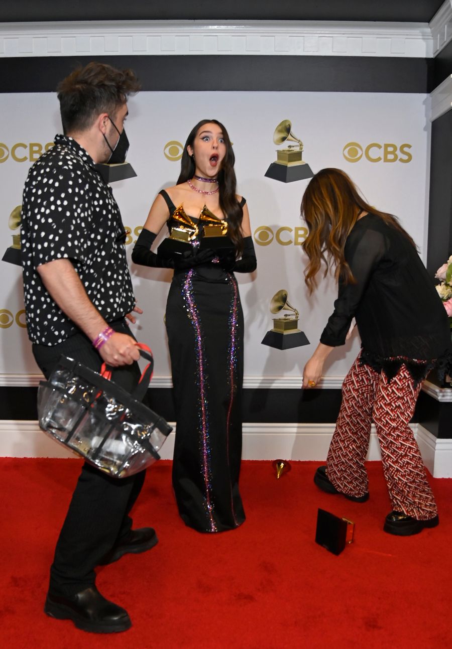 64th Annual GRAMMY Awards - Winners Photo Room