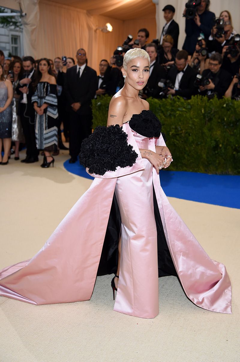 zoe kravitz met gala