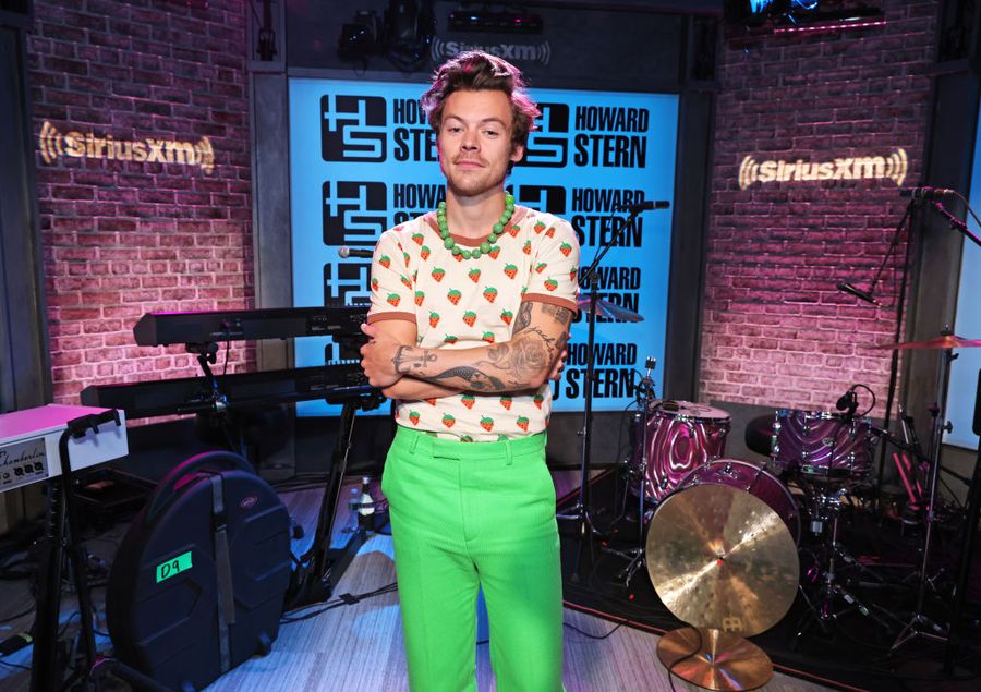 Harry Styles Visits SiriusXM's 'The Howard Stern Show'
