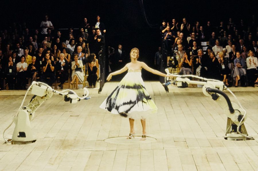 Alexander McQueen Spring 1999 RTW, London, UK - Oct 1998