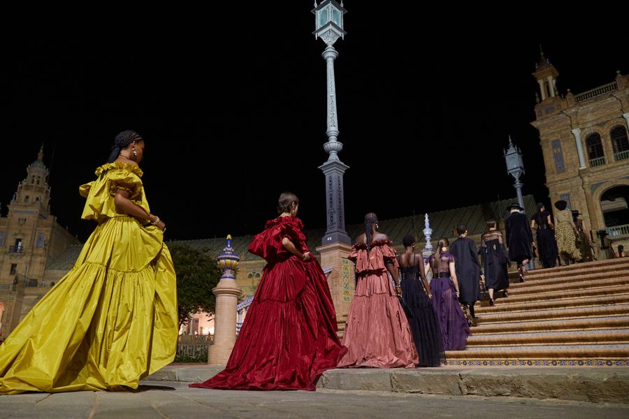 Catwalk - Dior Presents "Crucero Collection" Fashion Show in Seville