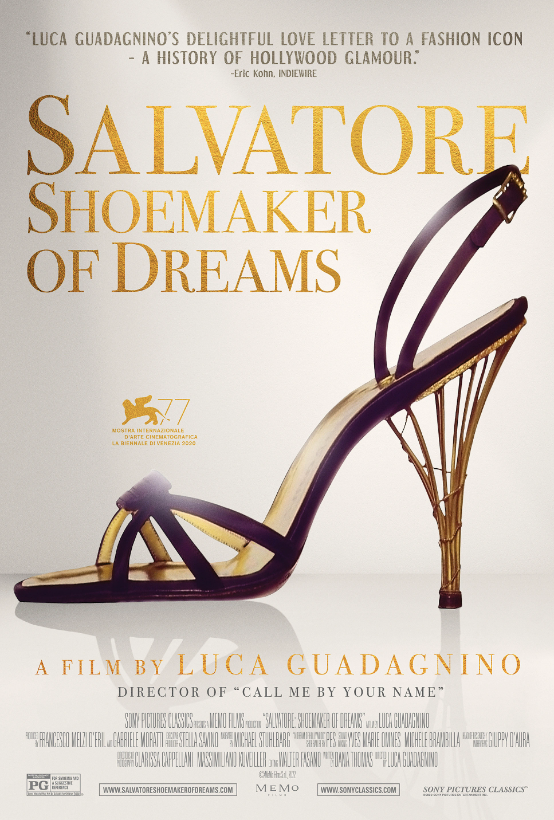 salvatore ferragamo pelicula documental luca guadagnino poster