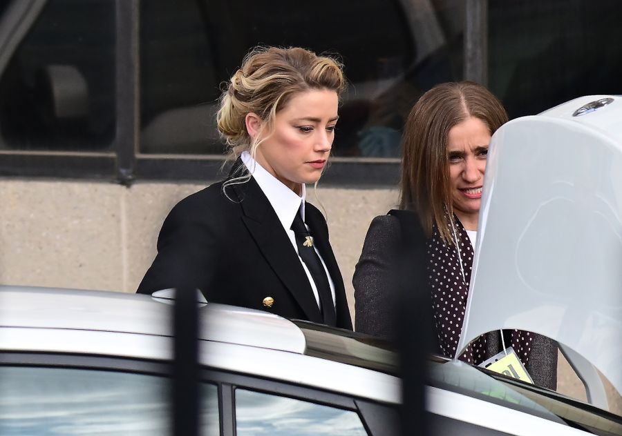 Depp v Heard defamation lawsuit at the Fairfax County Circuit Court, Virginia, USA - 13 Apr 2022