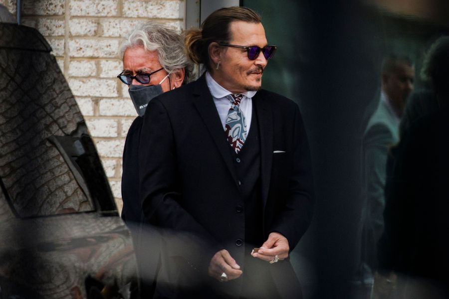 Depp v Heard defamation lawsuit at the Fairfax County Circuit Court, USA - 18 Apr 2022