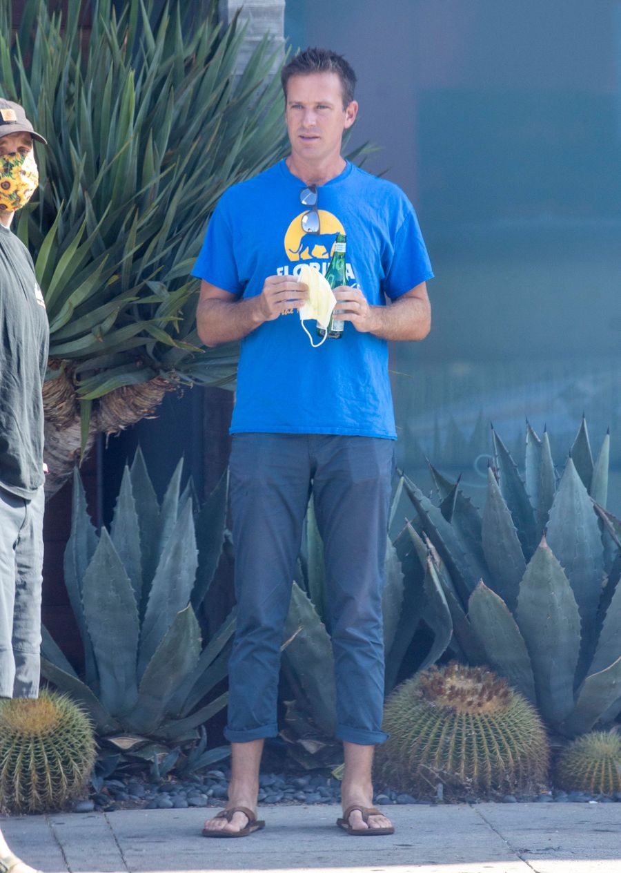 Disgraced Actor Armie Hammer Is Seen In Los Angeles For The First Time Since Moving From The Cayman Islands, Los Angeles, California, USA - 18 Jul 2022