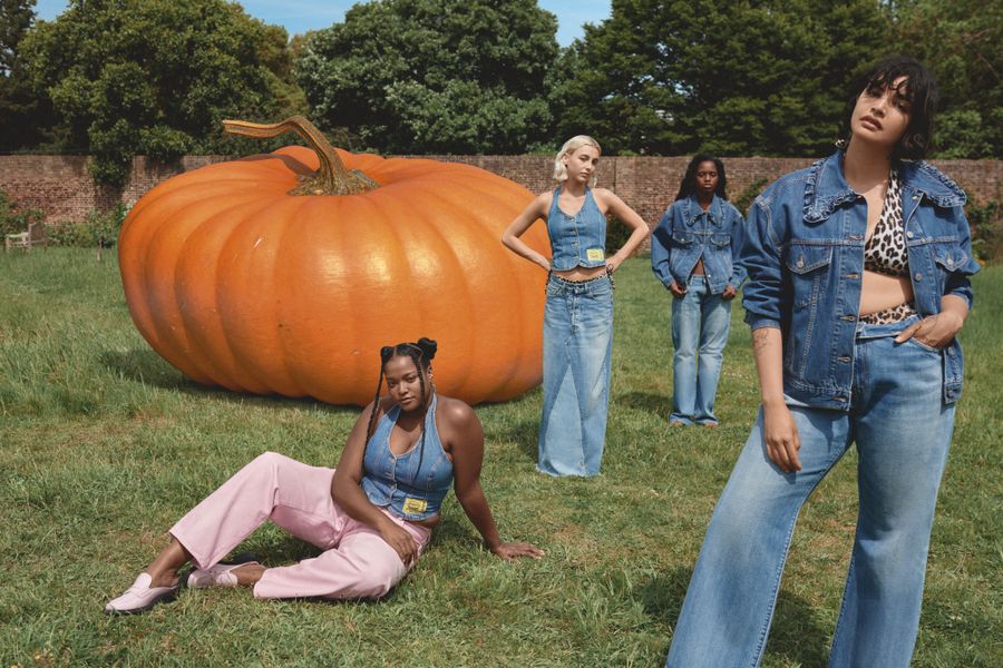 emma chamberlain levis ganni