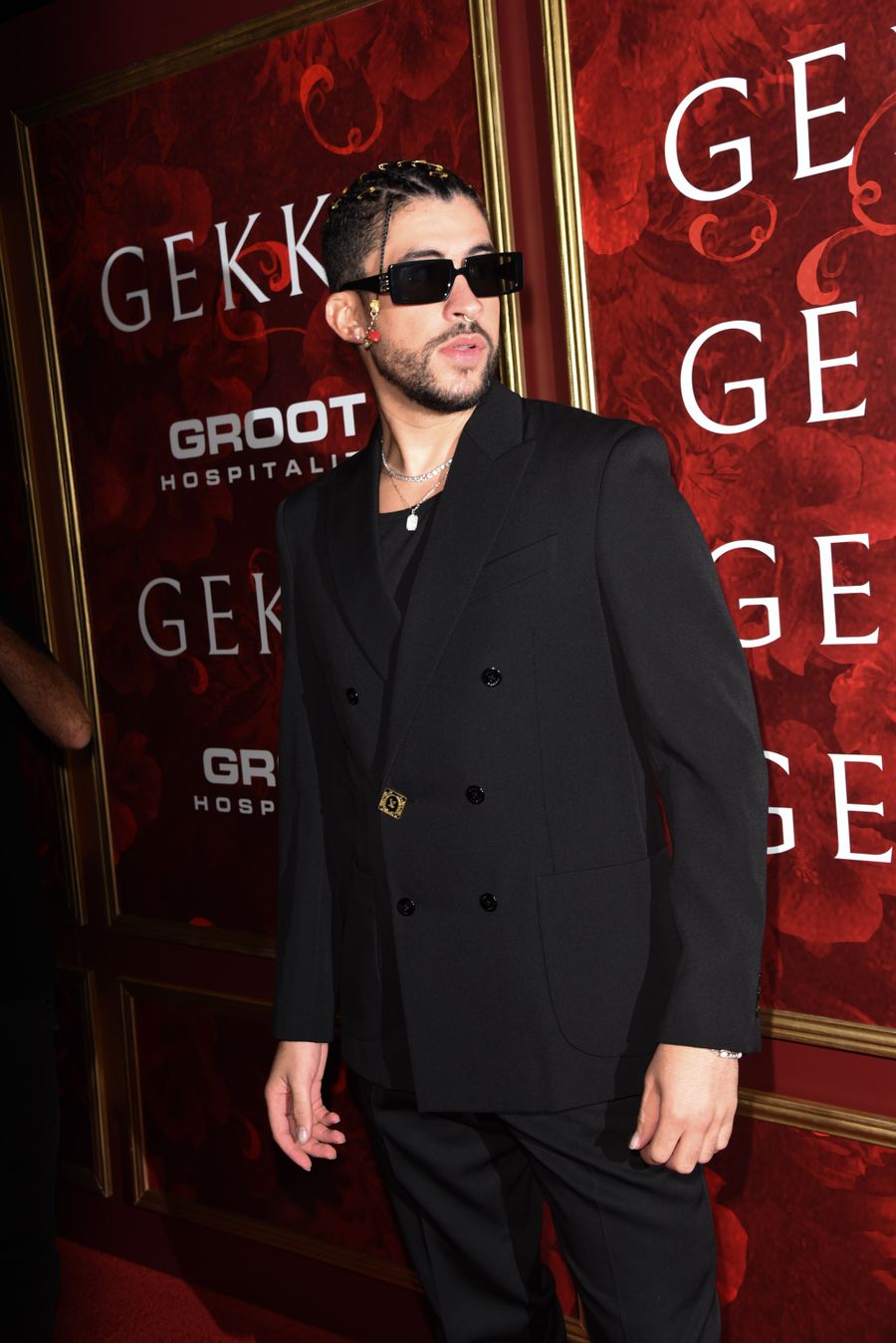 Bad Bunny and David Grutman 'Gekko'restaurant opening, Brickell, Miami, Florida, USA - 11 Aug 2022