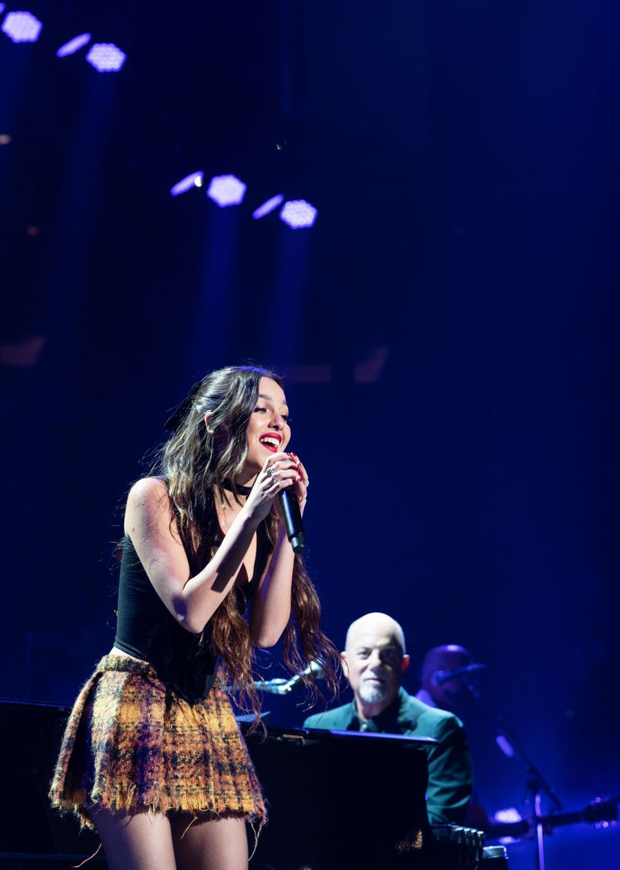 Billy Joel in concert with Olivia Rodrigo at Madison Square Garden, New York, USA - 24 Aug 2022