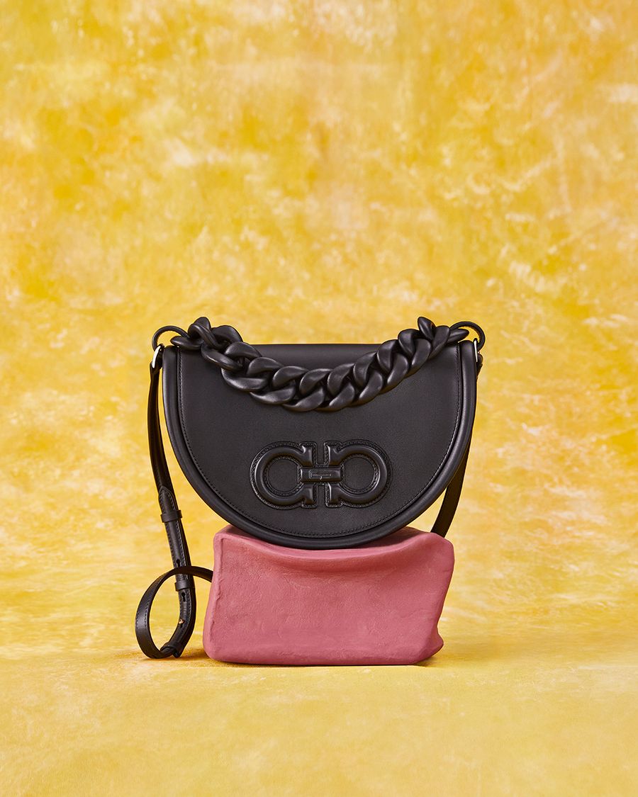 ferragamo aura bag