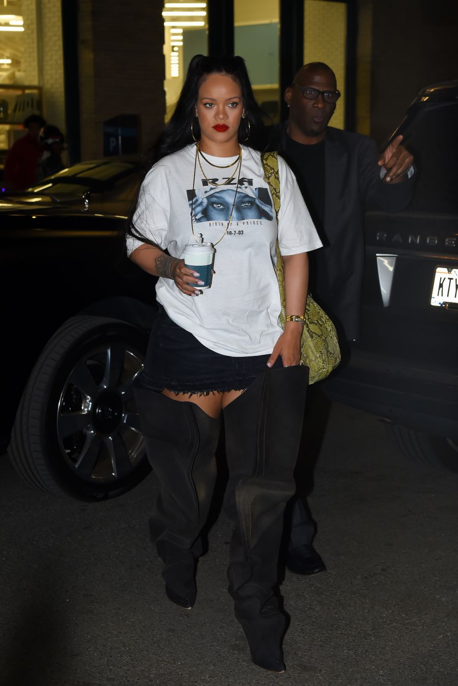 Celebrity Sightings In New York City - August 12, 2022
